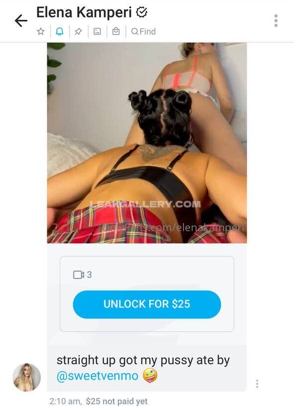 Elenakamperi Exclusive Leaked Nude OnlyFans #2520181