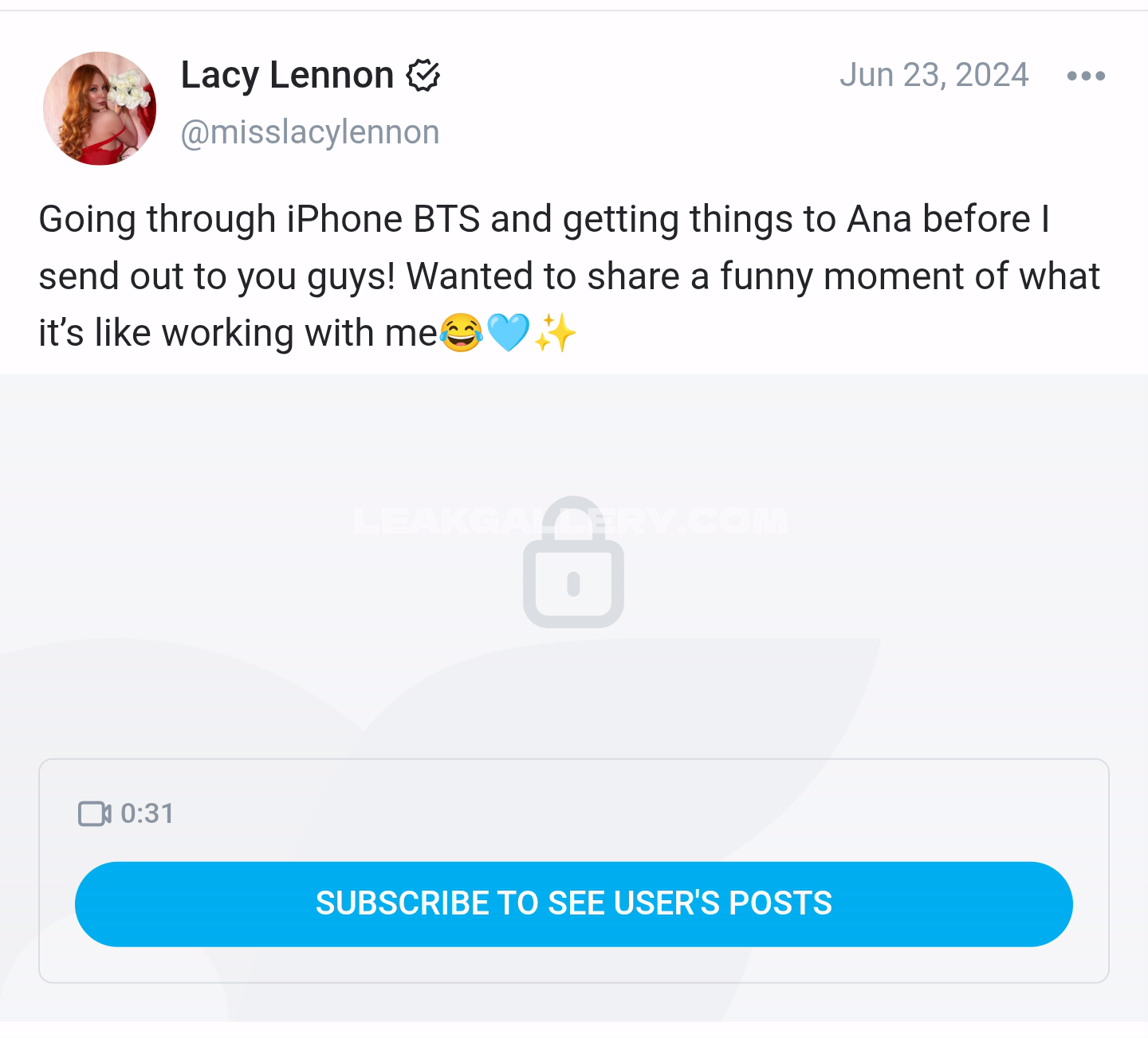 Misslacylennon Exclusive Leaked Nude OnlyFans #8411843