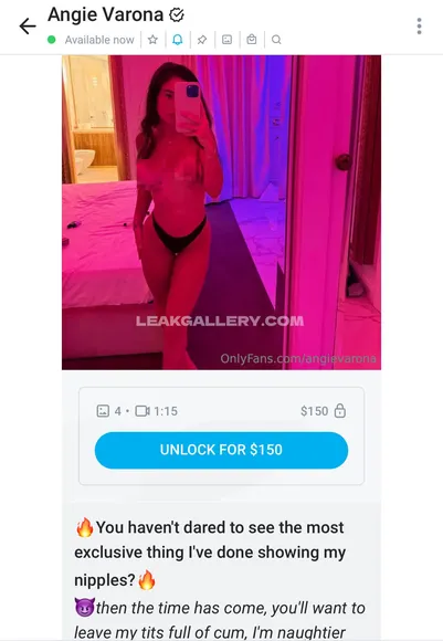 Angievarona Exclusive Leaked Nude Onlyfans #453540