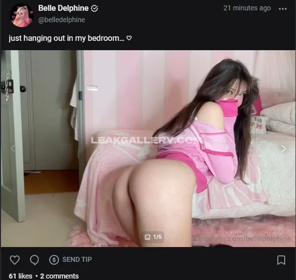 Belledelphine / belle_delphine Exclusieve gelekte naaktcontent van OnlyFans #34726