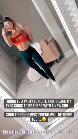 Therealbrittfit / therealbritfitt Exclusive Leaked Nude Onlyfans #1765534