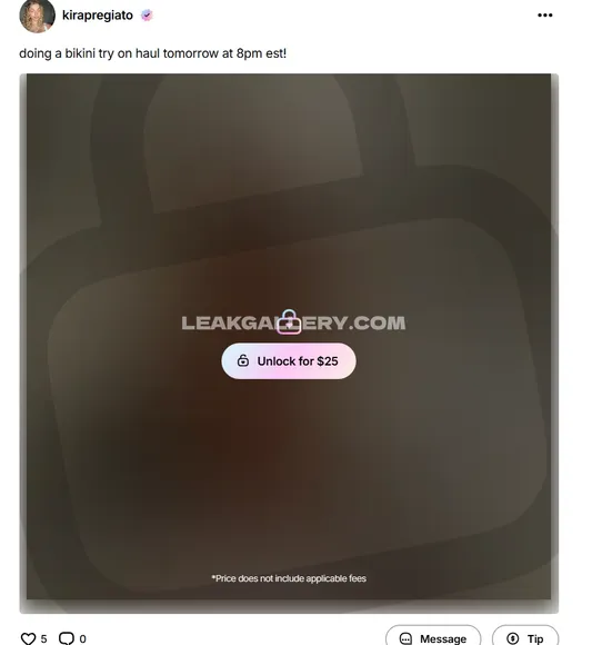 Kirapregiato Exclusive Leaked Nude Onlyfans #1047001