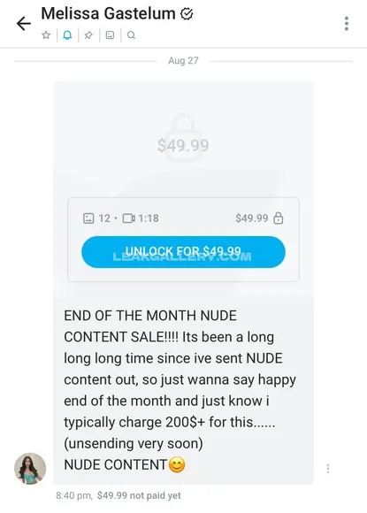 Melissagstm / melissagastelum Exclusive Leaked Nude Onlyfans #253458