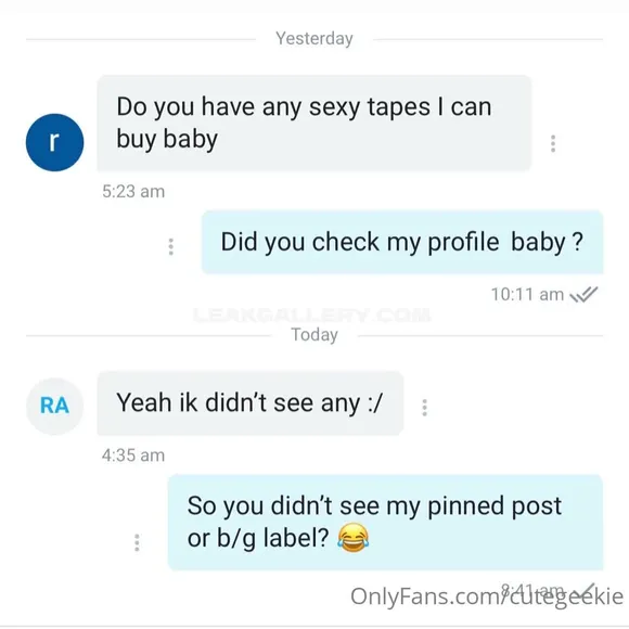 Cutegeekie Exclusive Leaked Nude Onlyfans #1200838