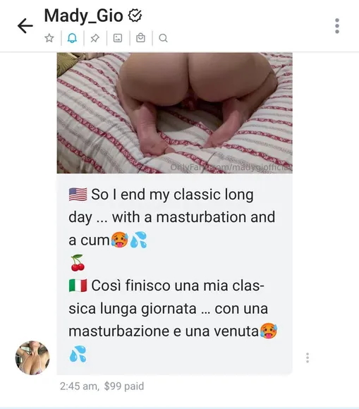 Madygiofficial / madygioofficial Exclusive Leaked Nude Onlyfans #1716085