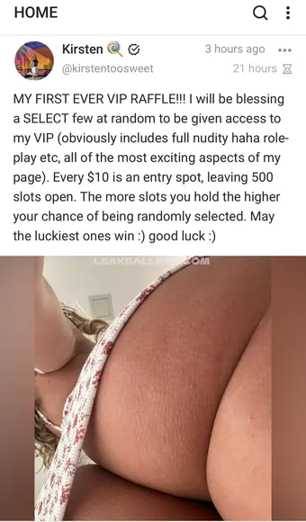 Kirstentoosweet Exclusive Leaked Nude Onlyfans #1206936