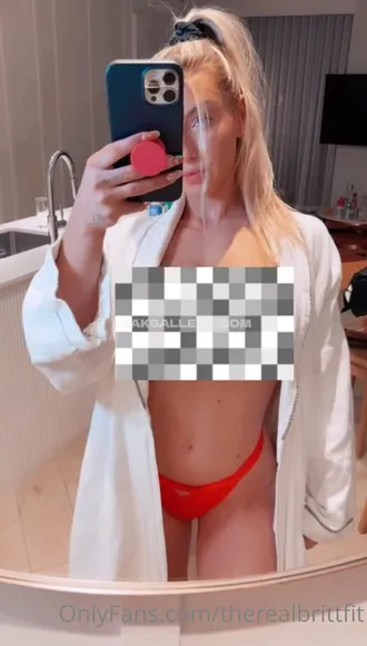 Therealbrittfit / therealbritfitt Exclusive Leaked Nude Onlyfans #1752688