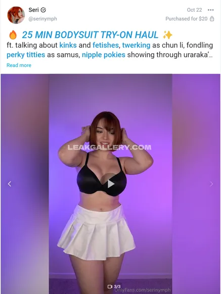 Serinsfw Exclusive Leaked Nude Onlyfans #896912