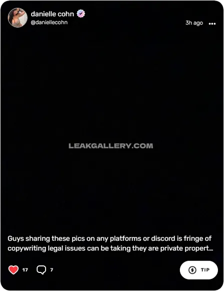 Daniellecohn Exclusive Leaked Nude Onlyfans #1216809
