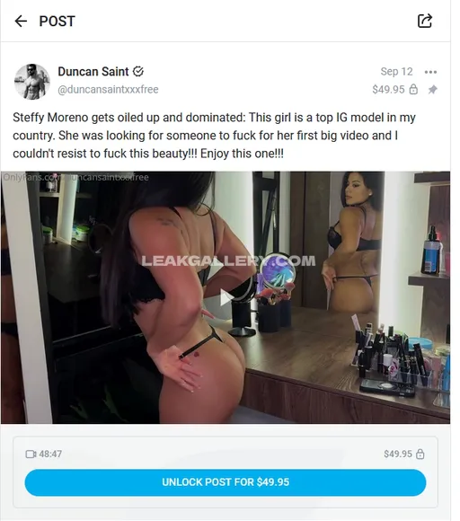 Steffymoreno Exclusive Leaked Nude Onlyfans #2000942