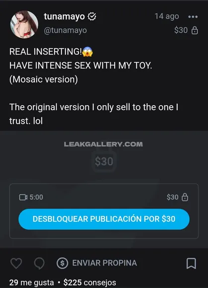 Tunamayo Exclusive Leaked Nude Onlyfans #1136735