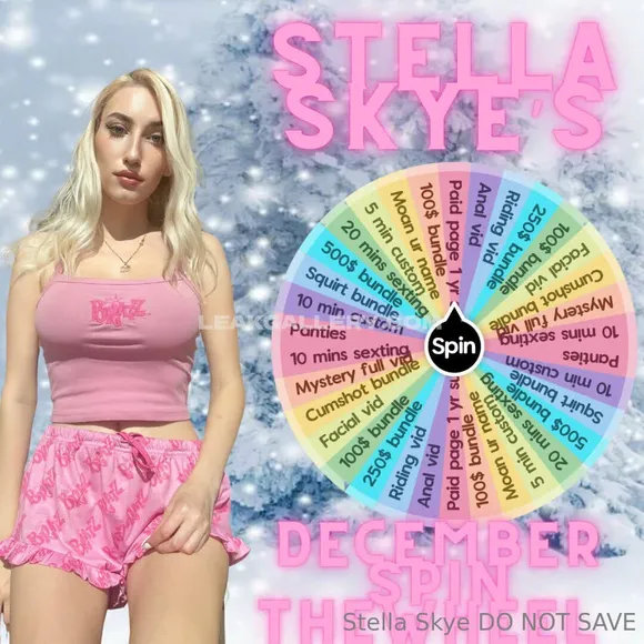 Vipstellaskye / Stepsis Stella Exclusive Leaked Nude Onlyfans #85012