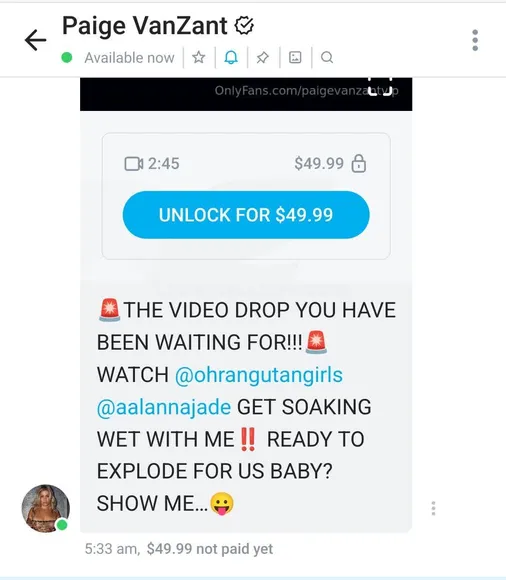 Paigevanzant Exclusive Leaked Nude Onlyfans #1977800