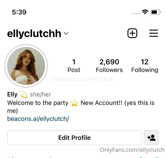 Ellyclutch Exclusive Leaked Nude Onlyfans #1804541