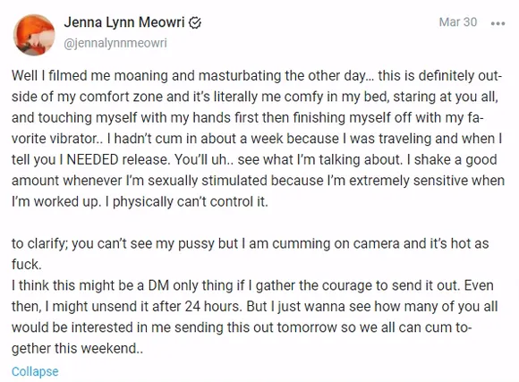 Jennalynnmeowri Exclusive Leaked Nude Onlyfans #1463144