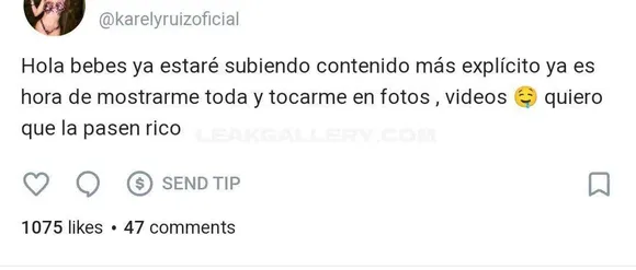 Karelyruizoficial Exclusive Leaked Nude Onlyfans #1874946