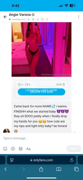 Angievarona Exclusive Leaked Nude Onlyfans #1783596