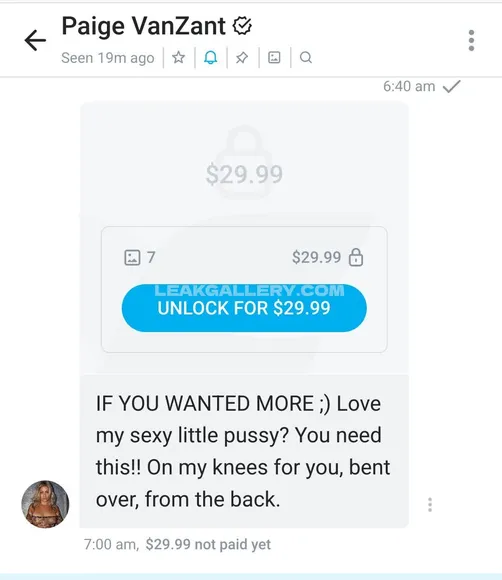 Paigevanzant Exclusive Leaked Nude Onlyfans #1981717