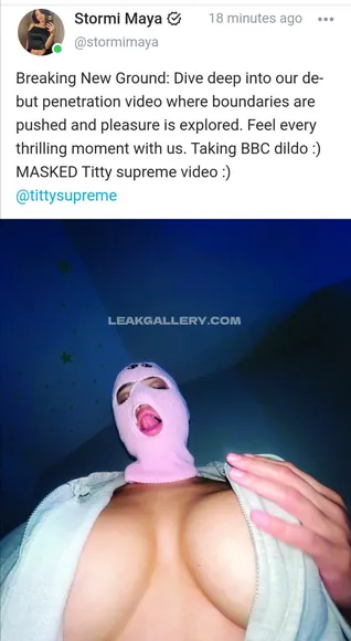 Stormimaya Exclusive Leaked Nude Onlyfans #1088152