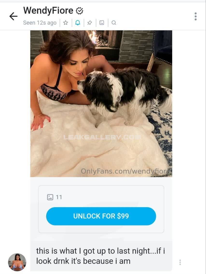 Wendyfiore Exclusive Leaked Nude OnlyFans #1485134