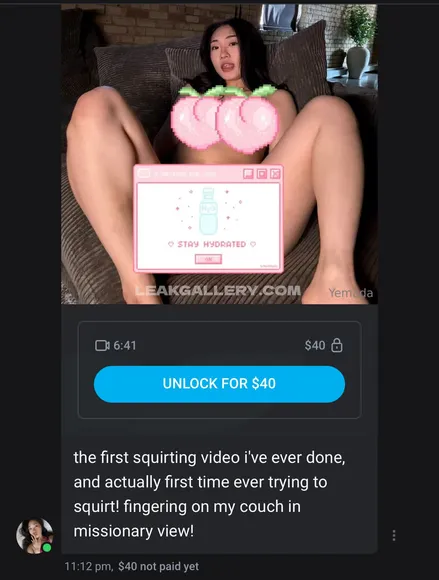 Yemada Exclusive Leaked Nude Onlyfans #561672