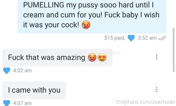 Zoerhode Exclusive Leaked Nude Onlyfans #154440