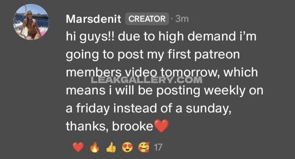 Brookemarsden6 / beautybrooke123 Exclusive Leaked Nude OnlyFans #7998633