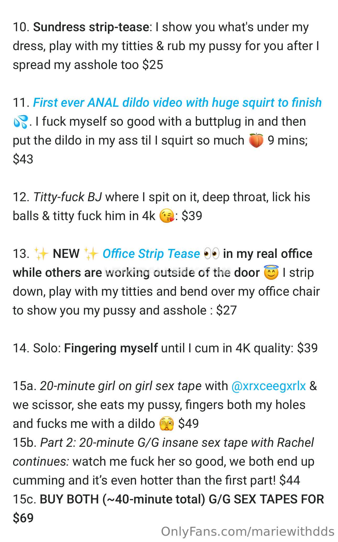 Mariewithdds Leak OnlyFans exclusif #3640897