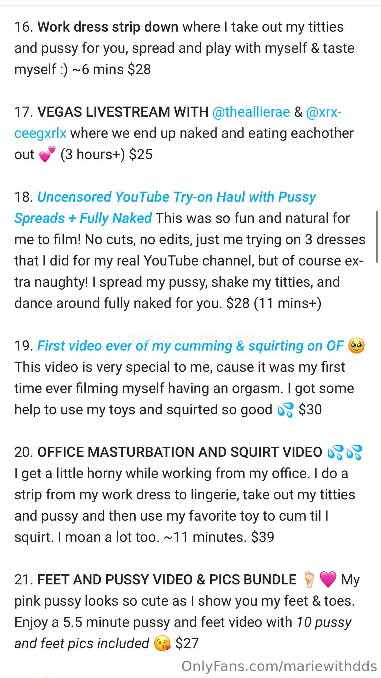 Mariewithdds Leak OnlyFans exclusif #5339845