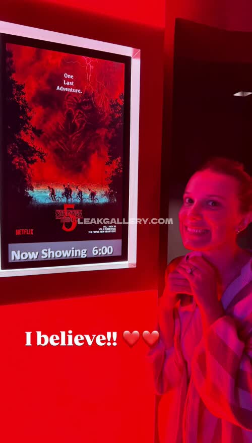 Milliebobbybrown Exclusive Leaked Nude OnlyFans #12079263