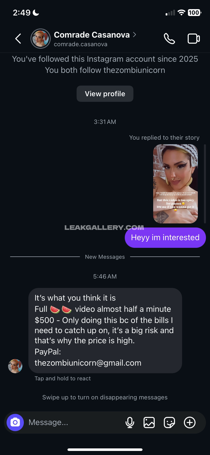 Thezombiunicorn Exclusive Leaked Nude OnlyFans #7492504