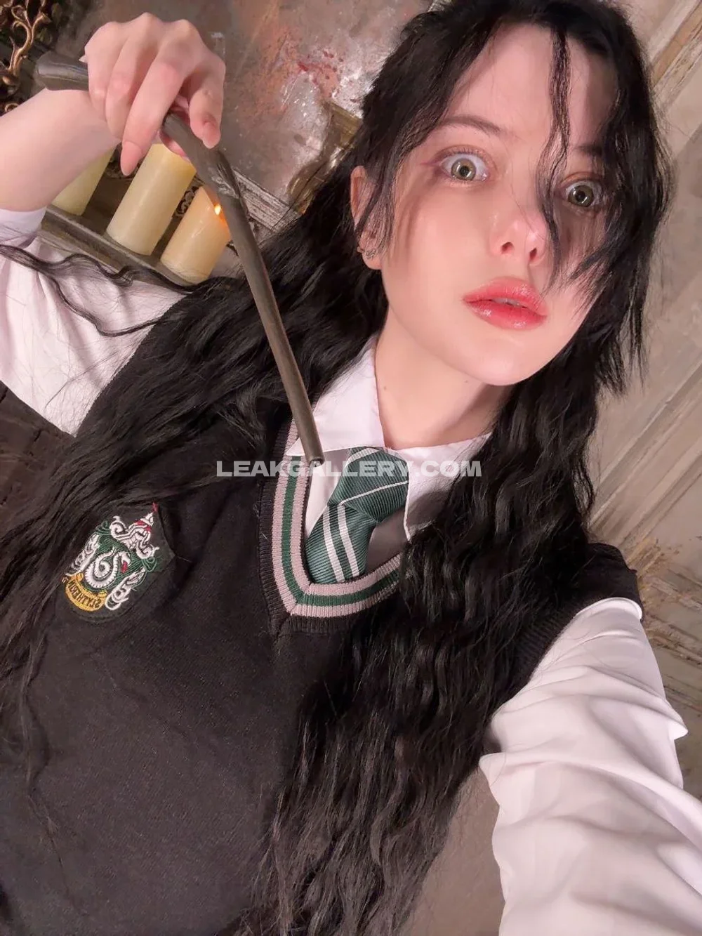 Alina Becker School Uniform Selfie OnlyFans Photo Leaked