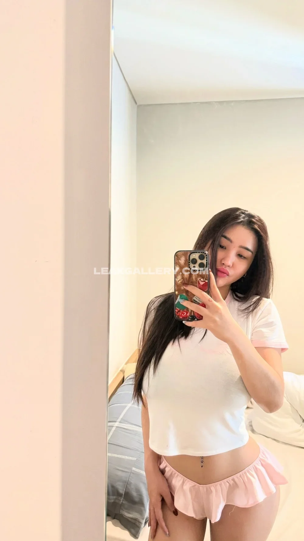 Anastasyakh Mirror Selfie Crop Top OnlyFans Photo Leaked