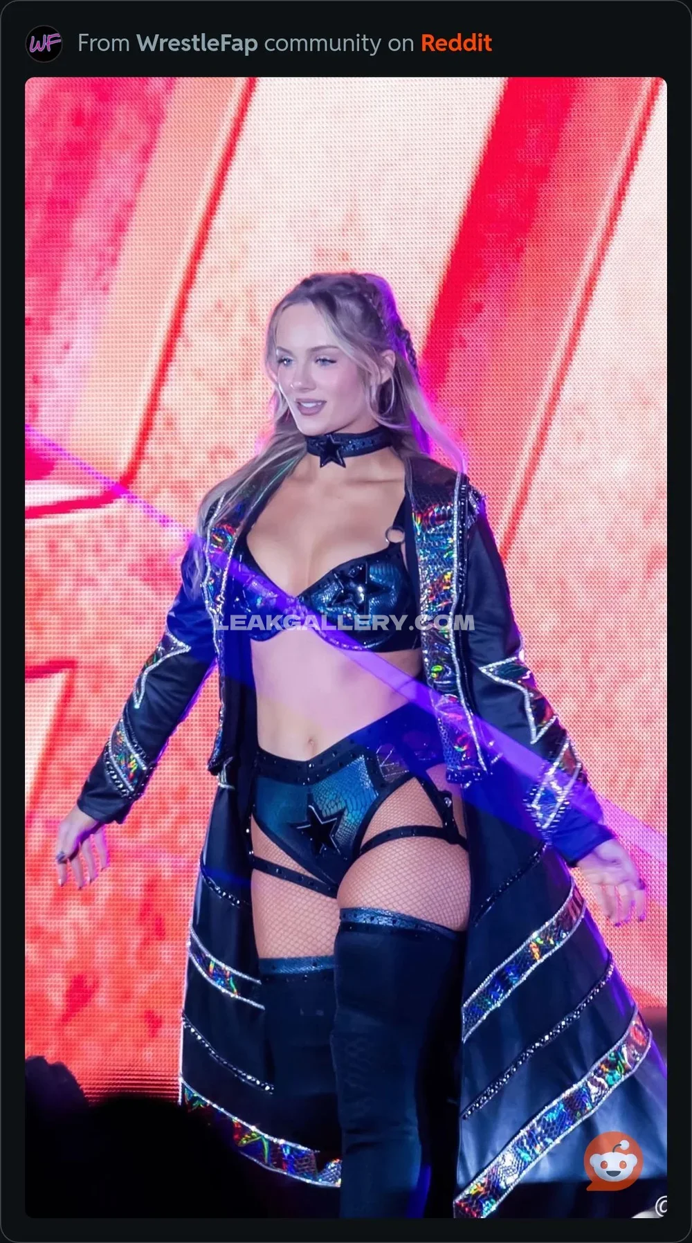 Annajay____ Wrestling Ring Entrance OnlyFans Photo Leaked
