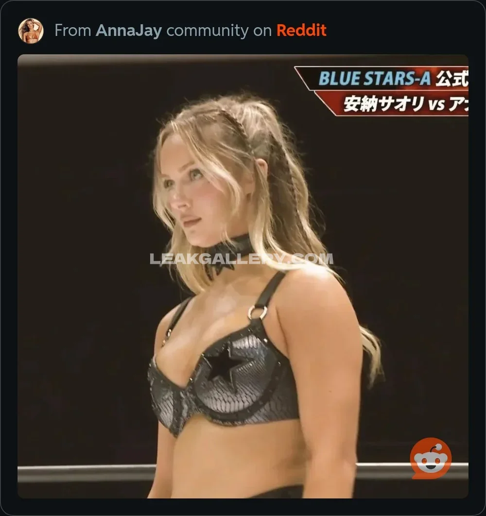 Annajay____ Wrestling Bra Top Pose OnlyFans Photo Leaked