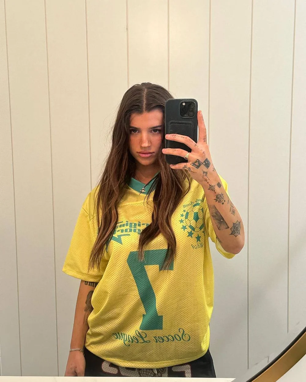 Arikytsya Mirror Selfie In Jersey OnlyFans Photo Leaked