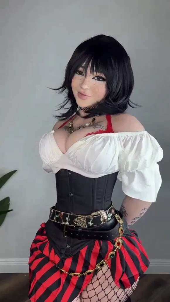 Astasiangel Pirate Corset Tease OnlyFans Video Leaked