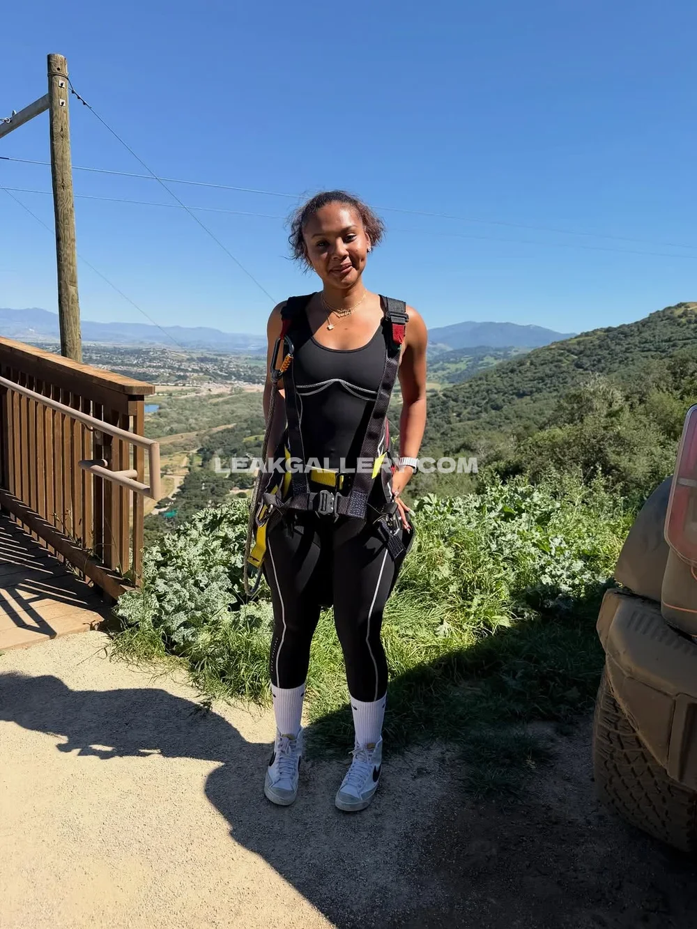 Aylathegoddess Outdoor Adventure Harness OnlyFans Photo Leaked