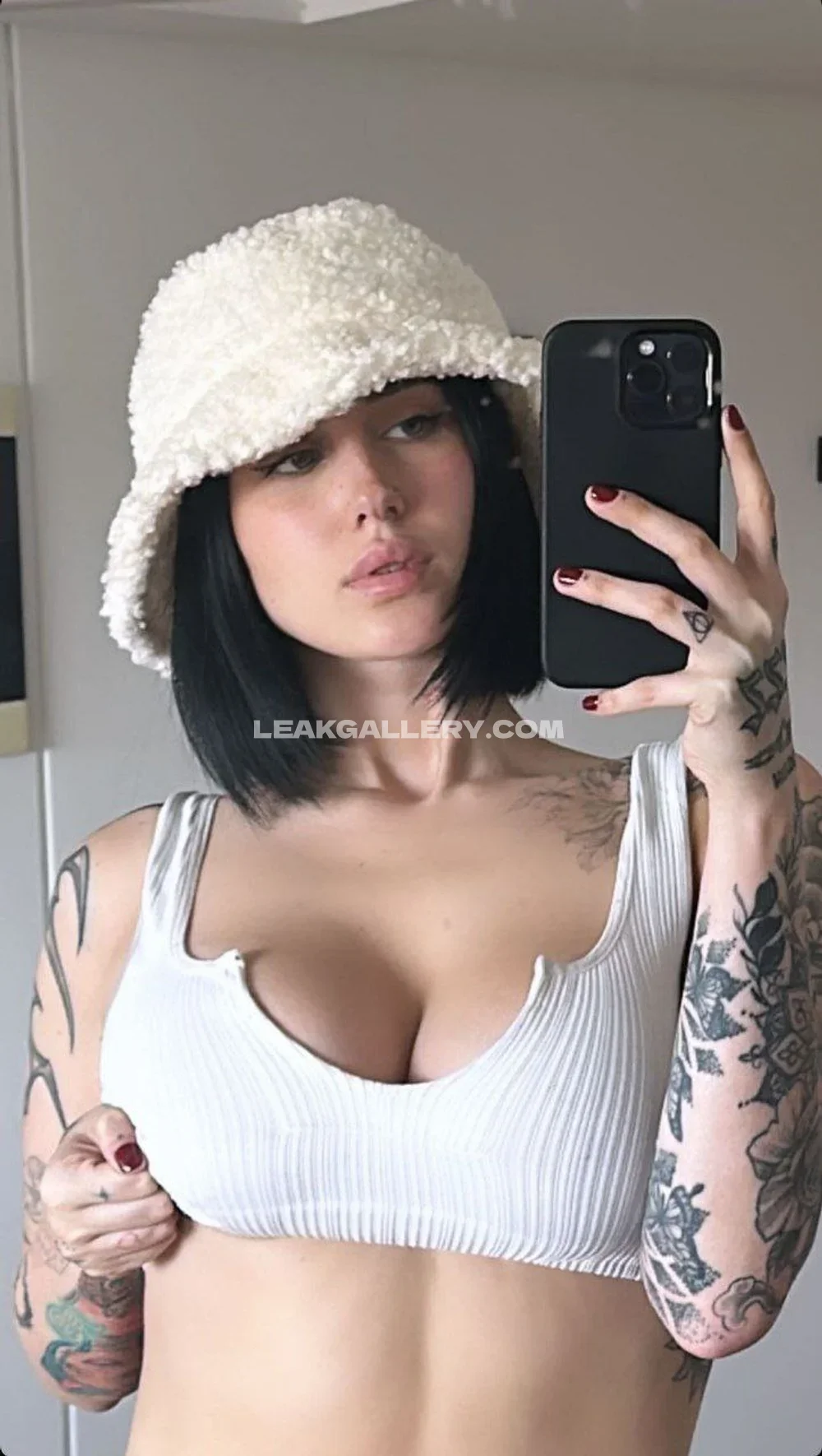 Aylulopez White Bra Selfie Mirror OnlyFans Photo Leaked