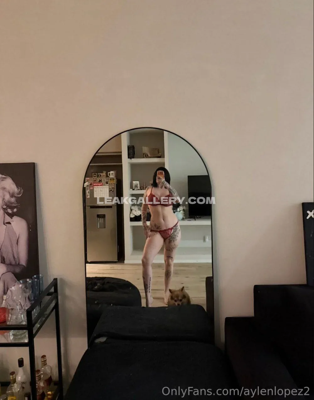 Aylulopez Mirror Selfie In Lingerie OnlyFans Photo Leaked