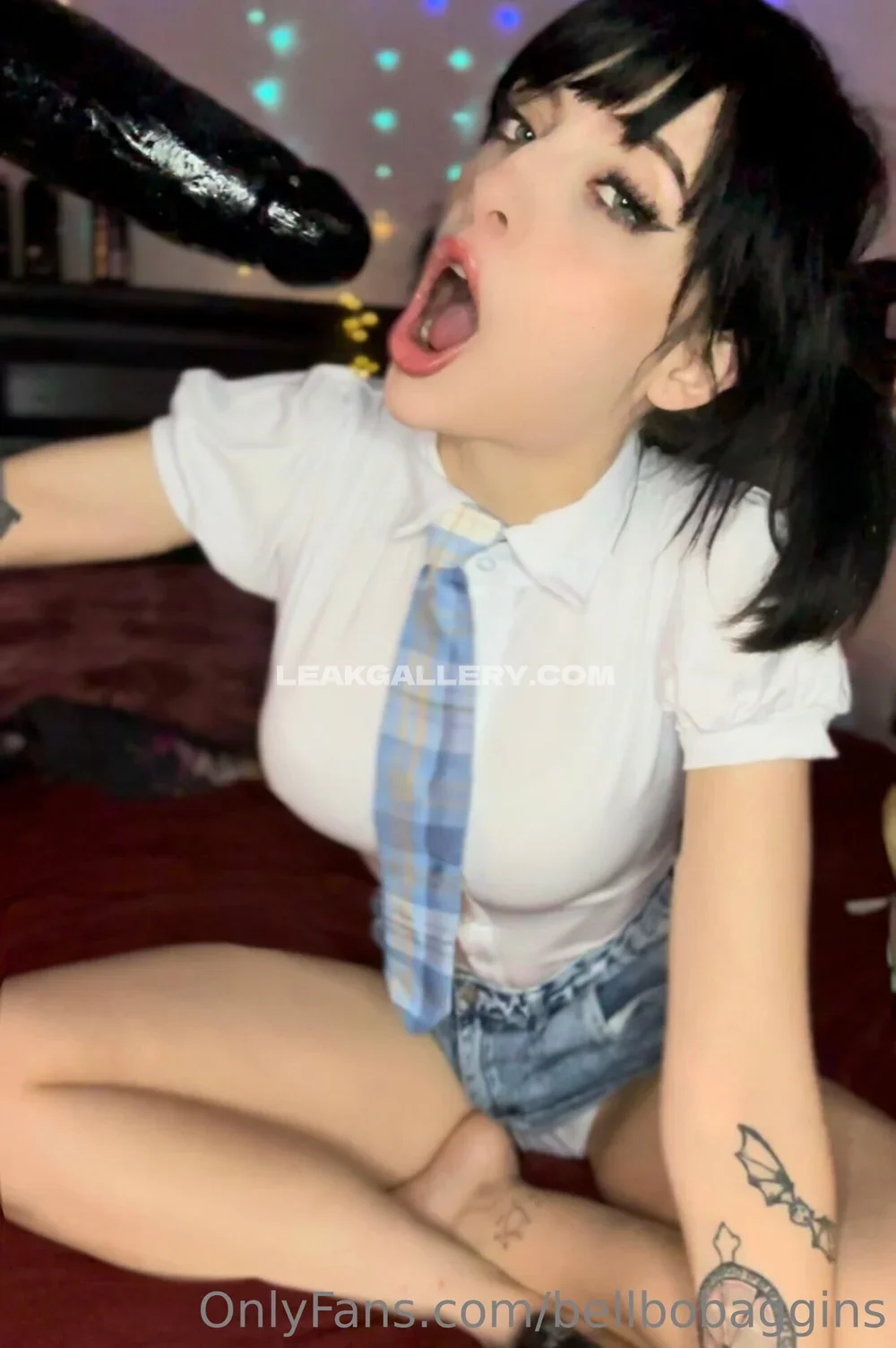 Bellbobaggins Schoolgirl Top Tease OnlyFans Photo Leaked