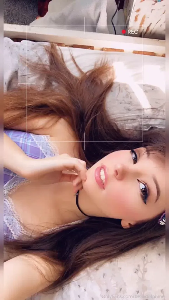 Belle Delphine Lying Down Tease OnlyFans Video Leaked