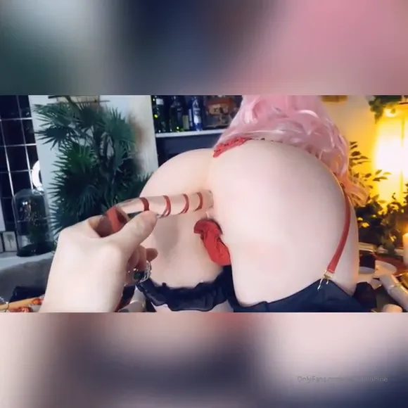 Belle Delphine Pink Hair Ass Play OnlyFans Video Leaked