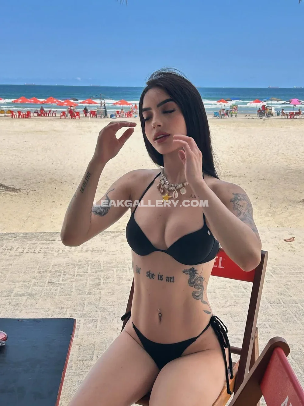 Bianchingrid Beach Bikini Pose OnlyFans Photo Leaked