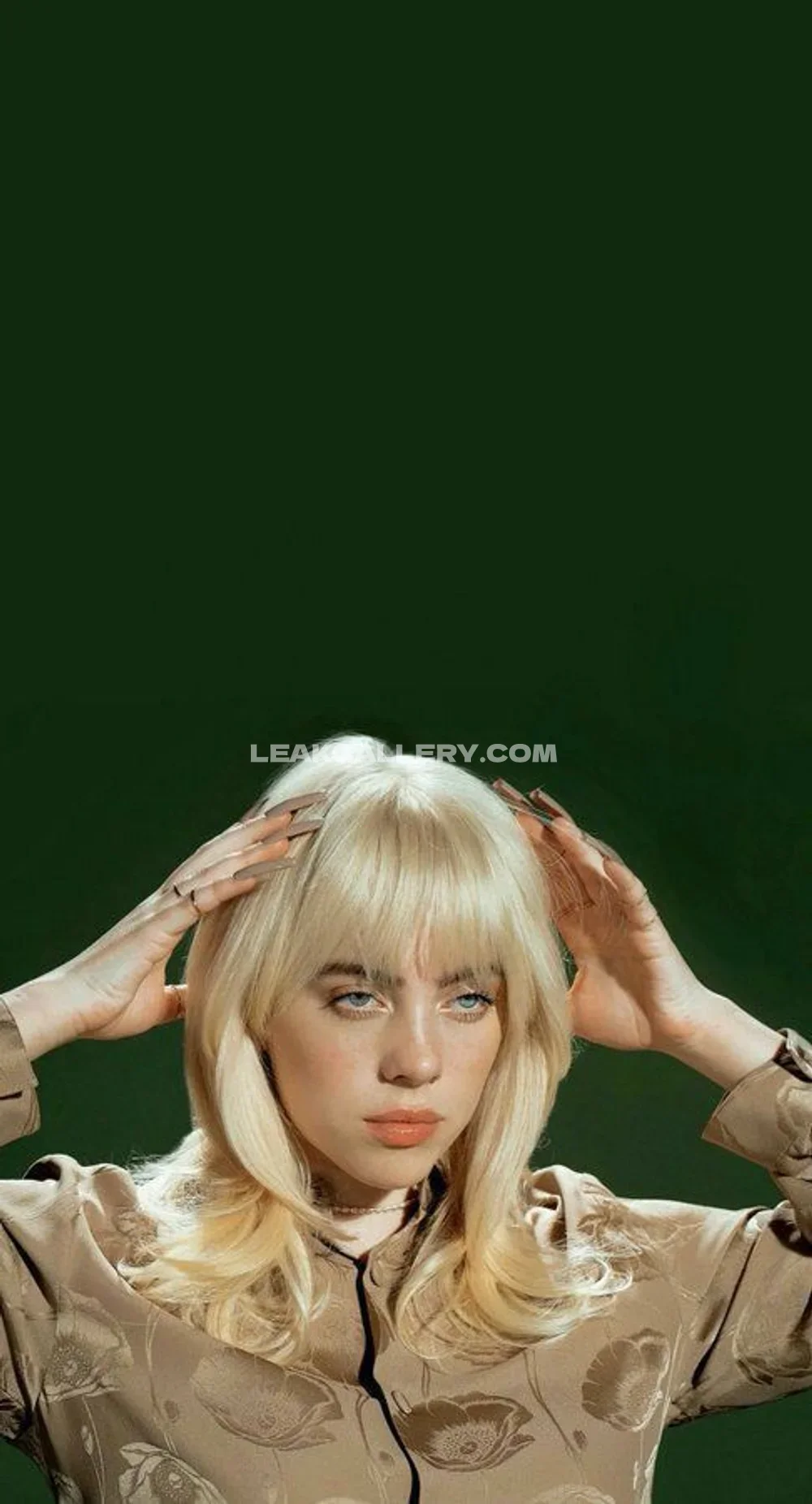 Billie_eilish Blonde Hair Pose OnlyFans Photo Leaked