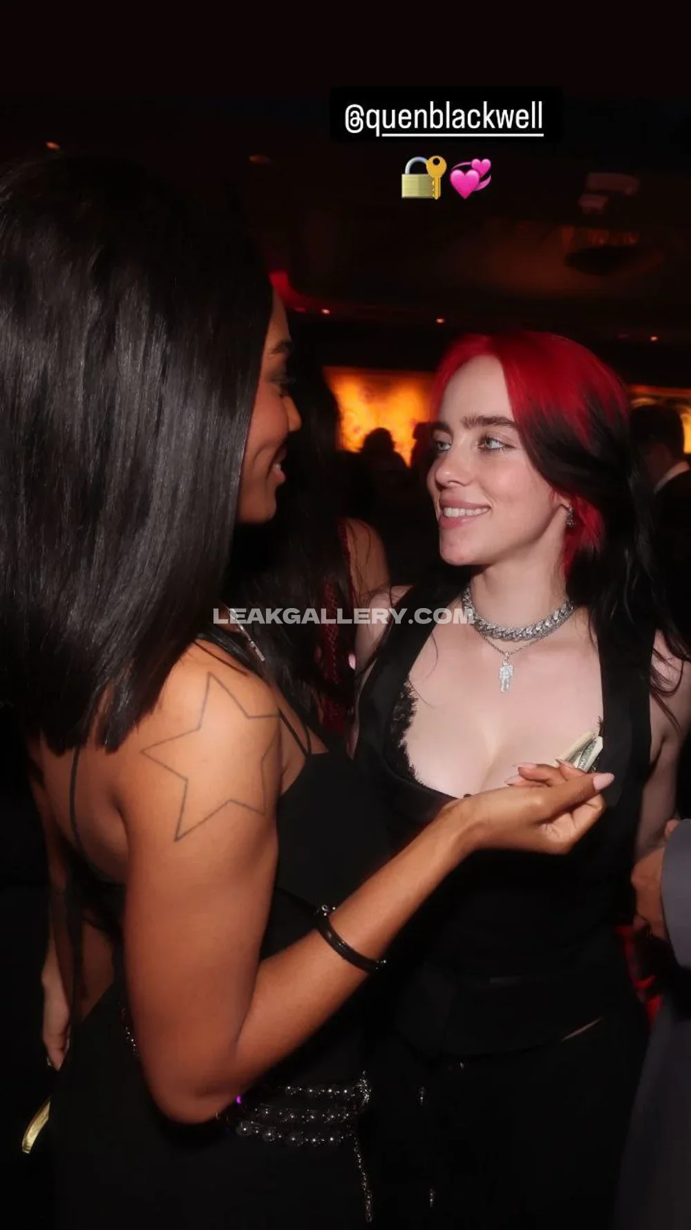Billie_eilish Red Hair Black Dress OnlyFans Photo Leaked