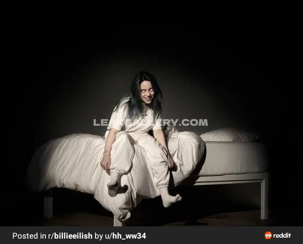 Billie_eilish White Outfit Bed Pose OnlyFans Photo Leaked