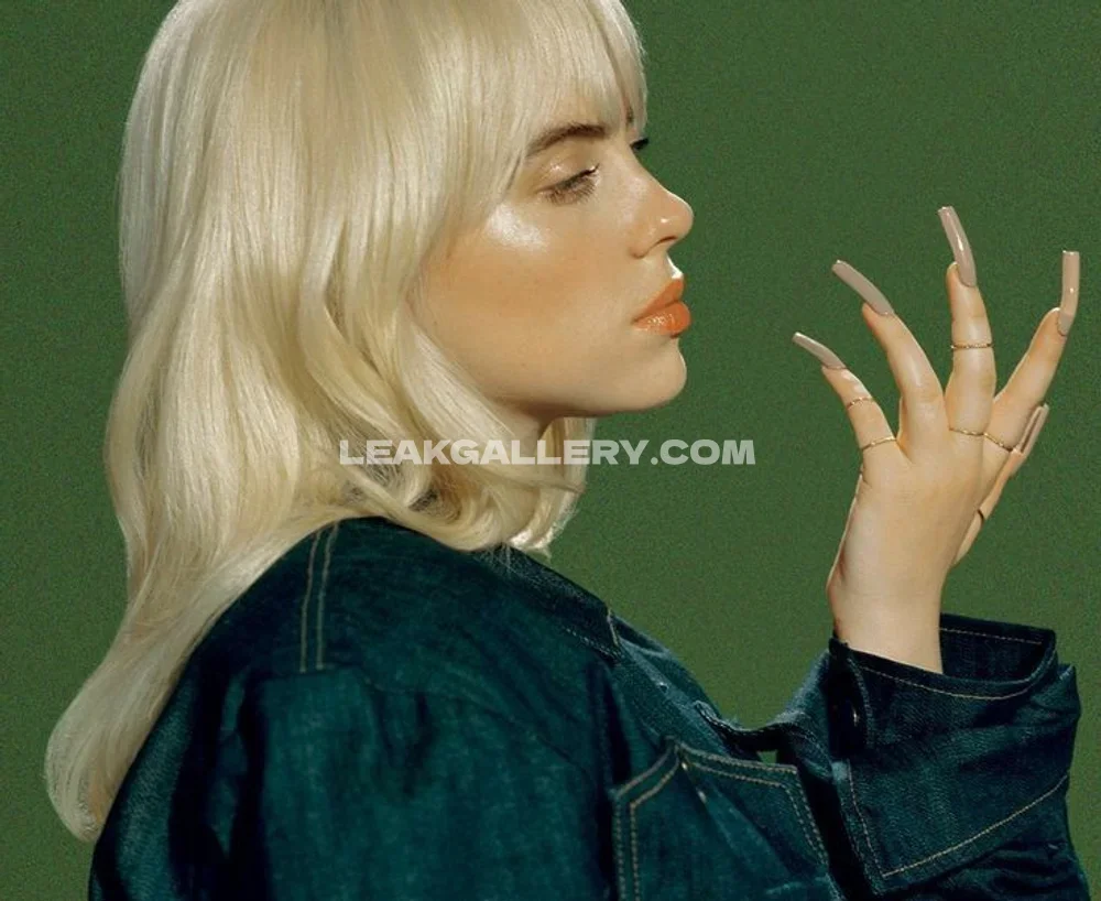 Billie_eilish Blonde Hair Side Profile OnlyFans Photo Leaked