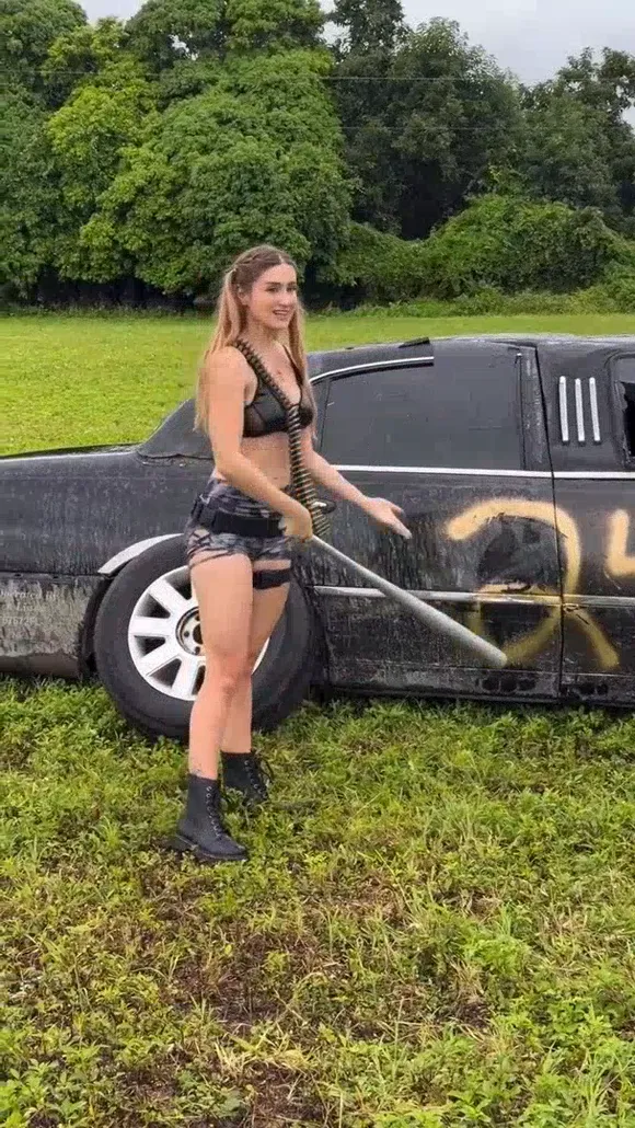 Bronwinaurora Bare Midriff With Baseball Bat OnlyFans Video Leaked