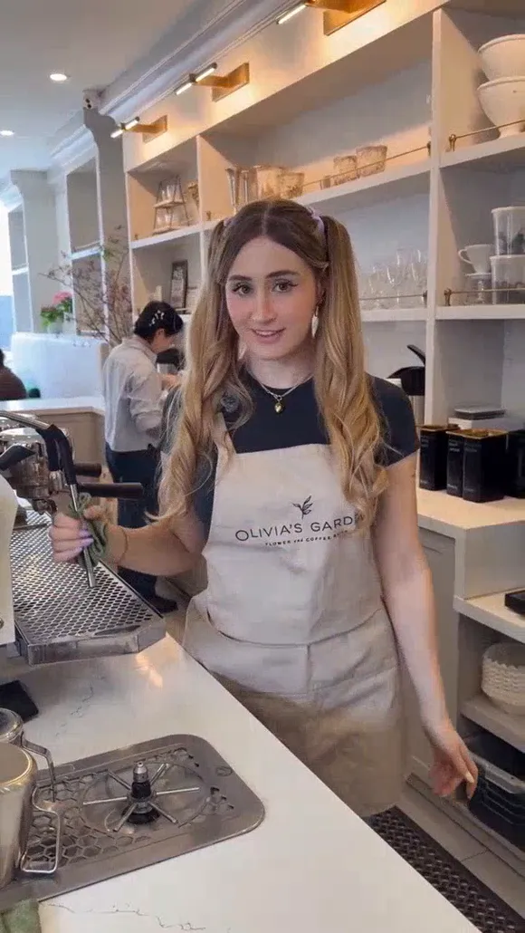 Bronwinaurora Barista In Apron Behind Counter OnlyFans Video Leaked